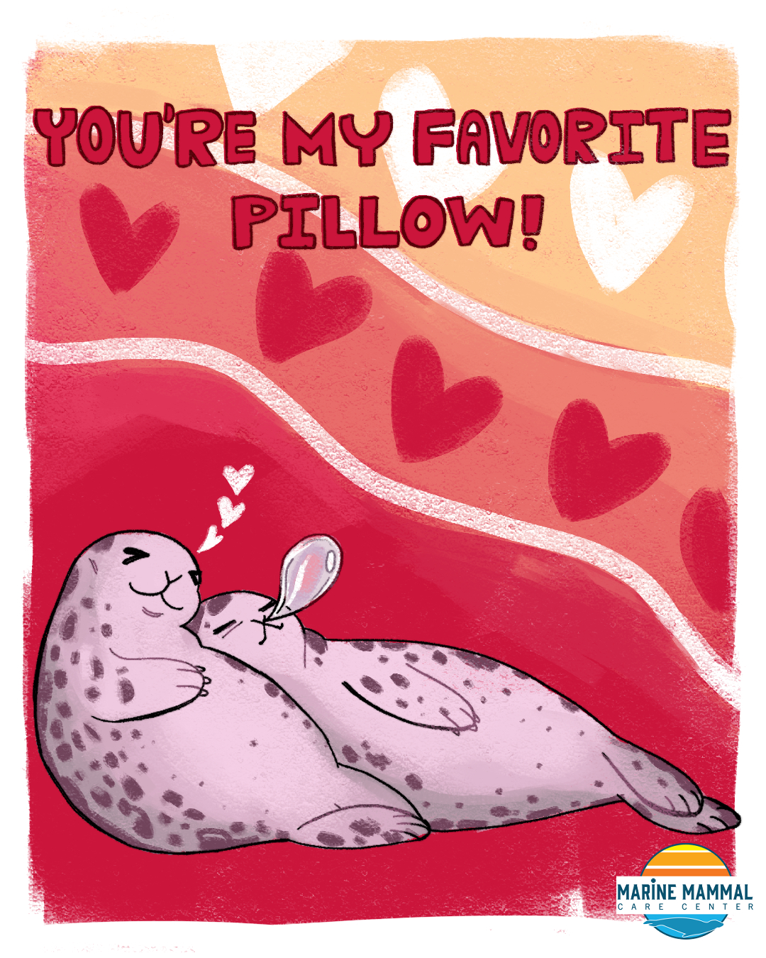 Free Valentine’s Day e-cards from Marine Mammal Care Center
